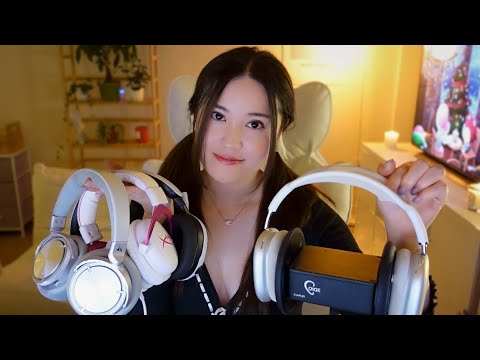 [ASMR] Using my Top 4 Headsets of 2024 🎧❤️ 50 Minute Headset Immersion