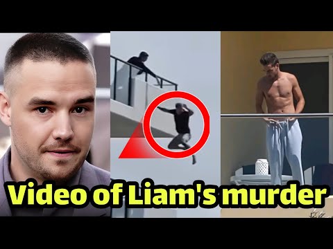 Video of Liam Payne's fall and the moment he was pushed and killed from his room, killing Liam