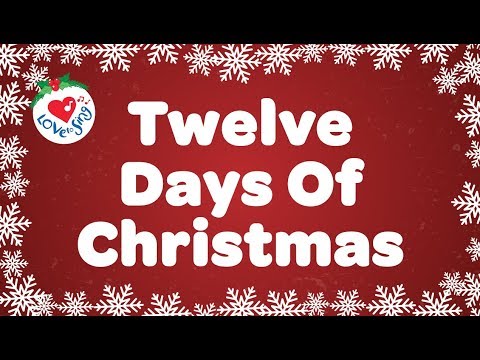 Twelve Days of Christmas with Lyrics Christmas Carol & Song Children Love to Sing - YouTube