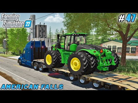 How We Cashed In Millions And Bought New Powerful Tractor | American Falls Farm | FS 22 | ep #47