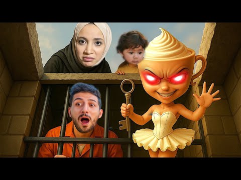 باليرينا كابتشينو الشريرة سجنت ايمن وأعطته إبرة شريرة وصار شي ما تتوقعوه أبدا !!