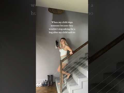 Glad she knows her boundaries 🫡 #parenting #momlife #MomsofTikTok #fyp #viral #funny #toddlermom