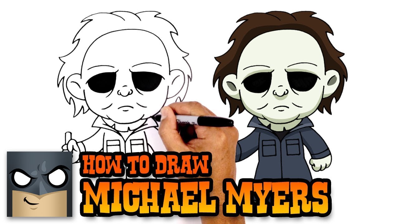 How to Draw Michael Myers - Halloween