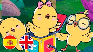Chickie Hide & Seek-¿Dónde están los pollitos? | Aprende Español e Inglés | Canticos | El Reino Dice