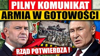 PILNY KOMUNIKAT - POLSKA ARMIA W GOTOWOŚCI