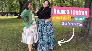 Nouveau patron de couture : la jupe Danaé par Petit Patron