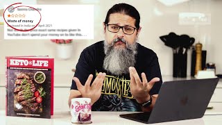 Reacting to 1 Star Reviews of my Keto Cookbook