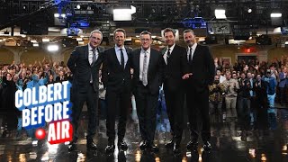 Colbert Before Air: After The Interview With Strike Force Five