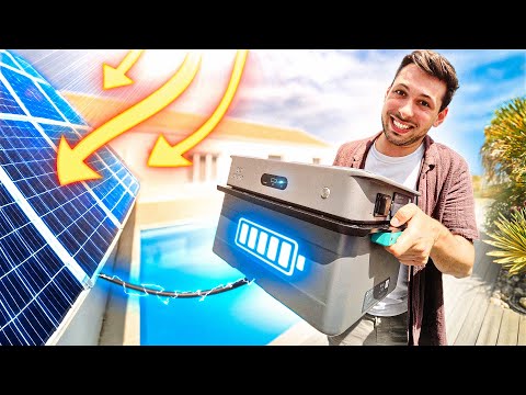 J'ai installé une batterie géante pour alimenter ma maison !