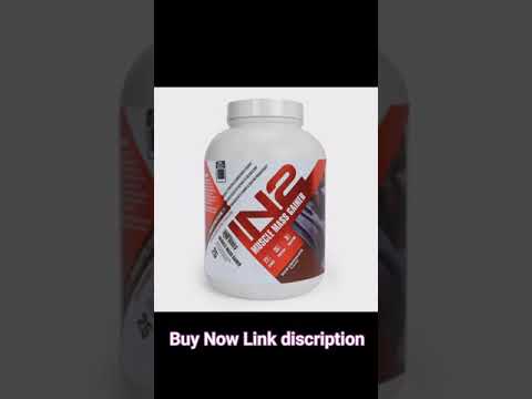 IN2 Muscle Mass Gainer 2.5kg, Bulk up with 3g Creatine, Digestive Enzymes and Taurine Rich Chocolate