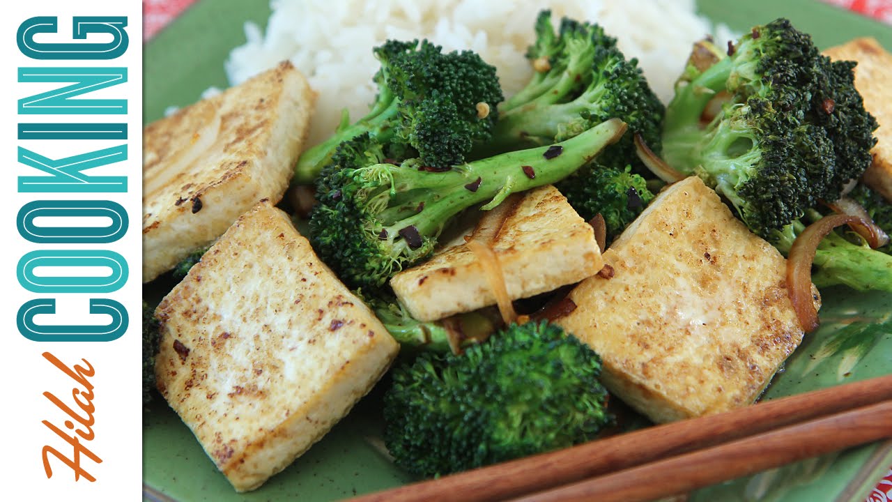 Tofu Stir Fry with Broccoli - Hilah Cooking Ep 16