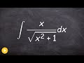 Integral Calculus Concepts and Techniques