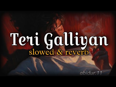 Teri Galiyan (Slowed + Reverb) Ek Villain | Bollywood Lofi  | Md Abidur Rahaman | Trending 20's