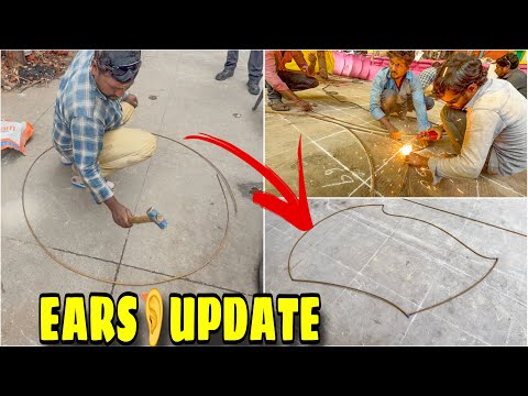 Khairatabad Ganesh Making 2025  Ears👂Update |Khairathabad Ganesh 2025 #khairatabadganesh2025