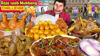 Raja Saab Mukbang Challenge Spicy Food Eating Challenge Hindi Kahani Hindi Stories Moral Stories