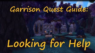 wow quest looking for help