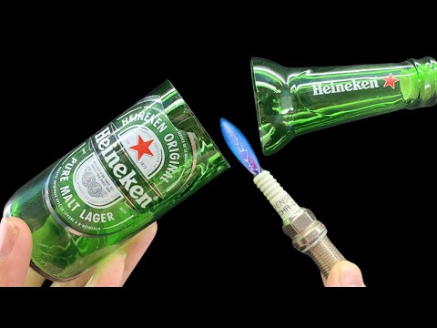 Few People Know This Secret Idea! How To Cut Glass Bottles