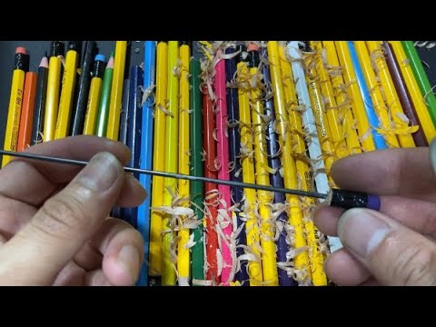 ASMR -  Sharpening pencil all night just to make you sleep