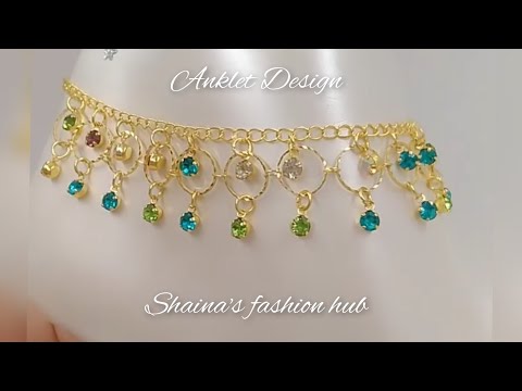 Beutiful Anklet Design @shainasfashionhub