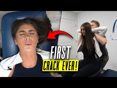 21 Years Old with a Stiff Back! Watch Her Crack Like NEVER Before!