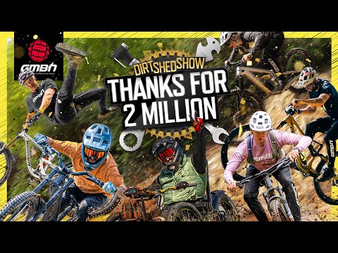 2 Million Subscriber Special! + Exclusive Gee Atherton RIDGELINE V Interview | Dirt Shed Show 496