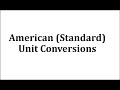 Unit Conversion and Measurement Concepts