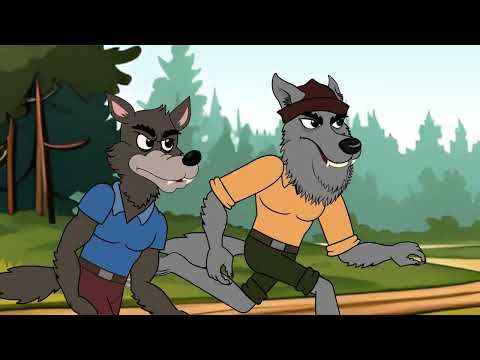 La Dispute des Deux Loups | Conte | Dessin Animé avce @lesptitszamis