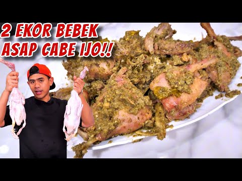 MUKBANG 2 EKOR BEBEK CABE IJO KHAS BUKITTINGGI !!