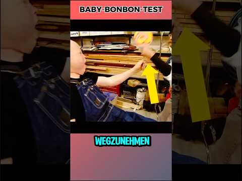 Wie fest hält ein Baby seine Süßigkeit?