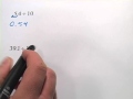 Dividing Decimals by 10 and 100