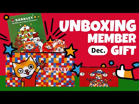 Dec. Member Gift Unboxing | Barkley Adventure Team