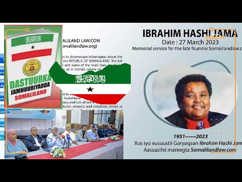 Garyaqaankii Sharciyada Somaliland Dunida u bandhigi jiray oo Hargeysa Xus loogu Sameeyay