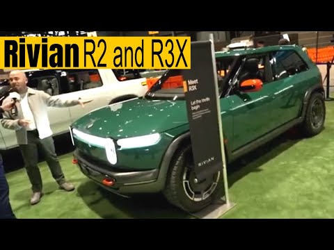 2025 Rivian R2 & R3X Unveiled: In-Depth Exterior and Interior Tour at Chicago Auto Show