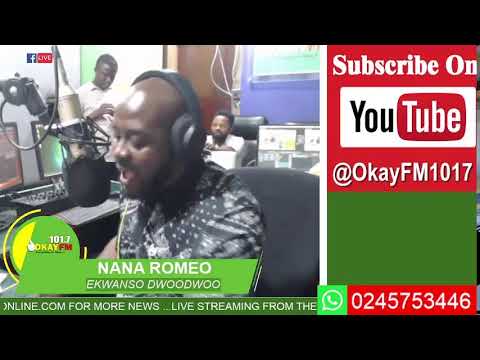 EKWANSO DWOODWOO WITH NANA ROMEO ON OKAY 101.7 FM (25/06/2025)