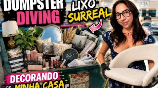 #dumpsterdiving ( do lixo lotado, pro luxo da minha casa 🥰🥰🥰🥰🥰)