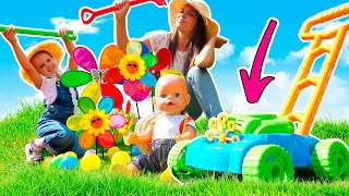 🌸 Gartenzauber mit Maya und Lina. Wir pflanzen bunte Blumen