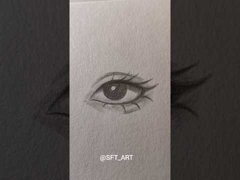 Simple to draw eyes..โจ #art #eyes #sketch #drawing #shorts
