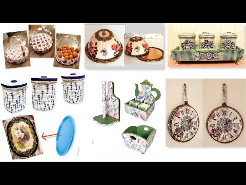 DIY/ 10 Best Kitchen Ideas from recycled materials/Kitchen decor