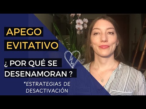 "Ya no siento lo mismo" - Apego evitativo - cuando se activan las estrategias de desactivación