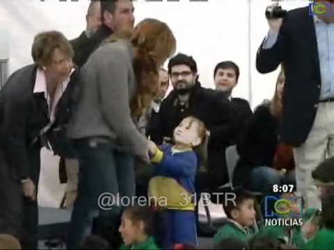Mileybird Visits Some Big Little Fans In Colombia
