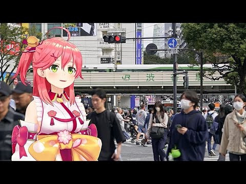 YouTube video thumbnail: Exploring Tokyo With VTuber Sakura Miko and Chef Haruyuki Yamashita