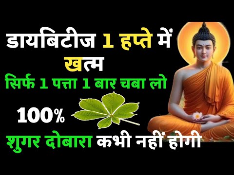 ये तीन चीज शुगर हमेशा कंट्रोल रखेगी | daibetes Diet plan | Buddist story on health