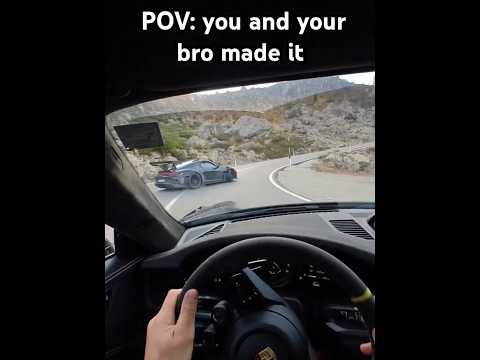 You and your BRO drifting with the Porsche GT3 RS