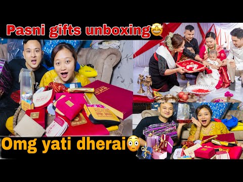 Unboxing All the Lovely Pasni Gifts! So Blessed 🙏✨❣️