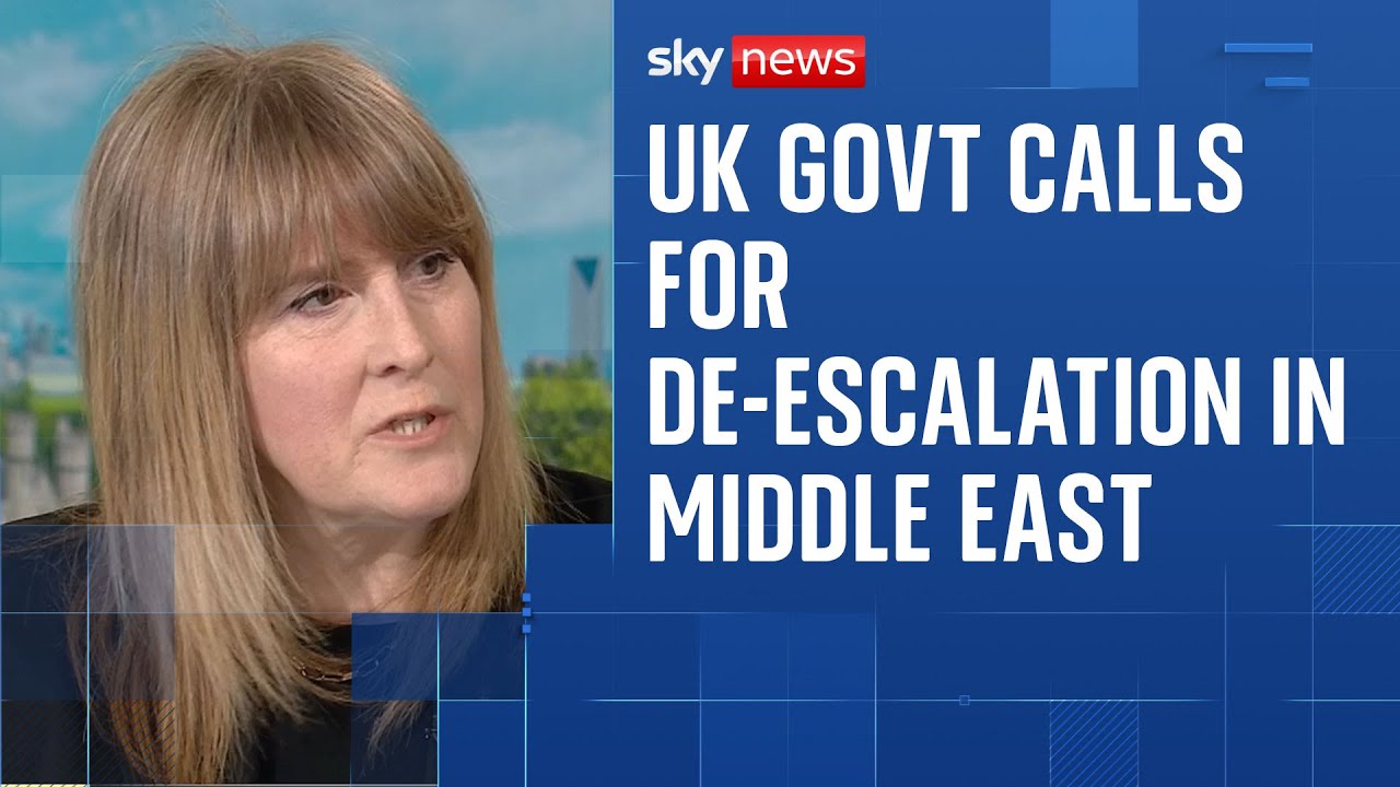 UK was not involved in Israeli strikes on Iran, says minister