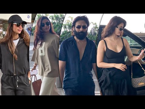 Star-Studded Airport Scenes: Disha Patani, Kartik Aaryan, Shilpa & Samantha Spotted In Style N Swag!