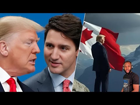 Trump vle tout bon  pou Canada vi'n yon eta ameriken denye aksyon li fè a Canadien yo dedouble