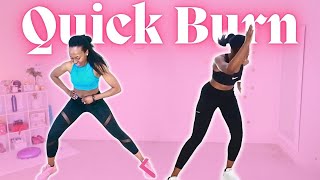 Quick Booty & Thigh Burn | 10 Min Standing Only