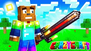 Creating BIG BERTHA In Minecraft Crazy Craft