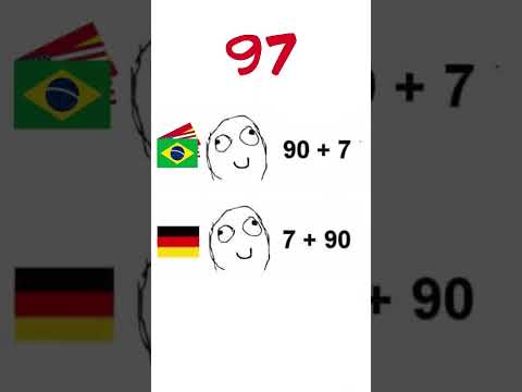 A Diferença dos Numerais em cada Idioma